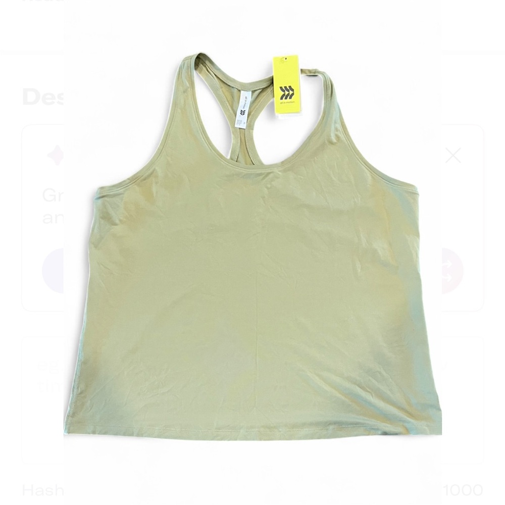 All in Motion Sage Green Tank Top